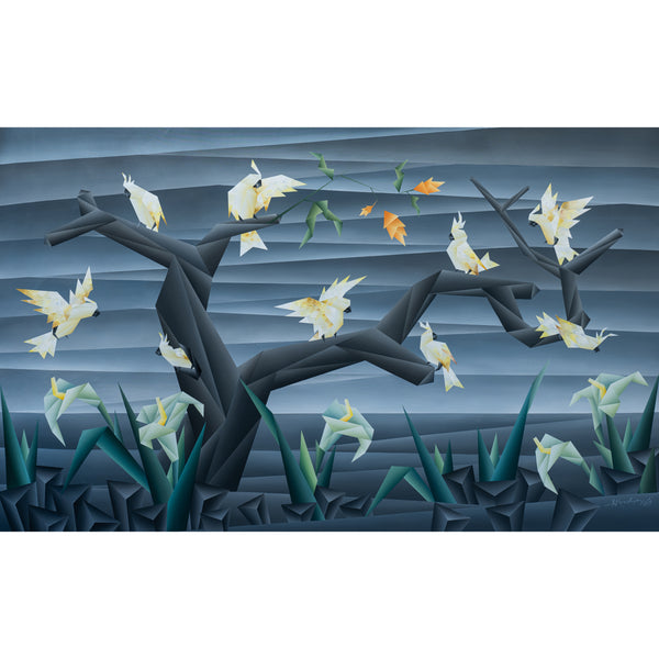 Nine Flying Birds