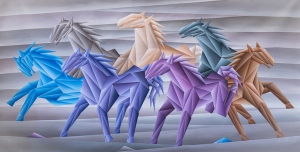 Gollaping Horses